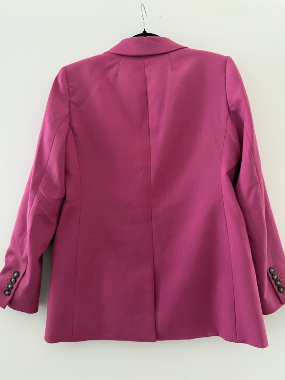 J. Crew Vibrant Pink Single-Button Blazer - Picture 2 of 4
